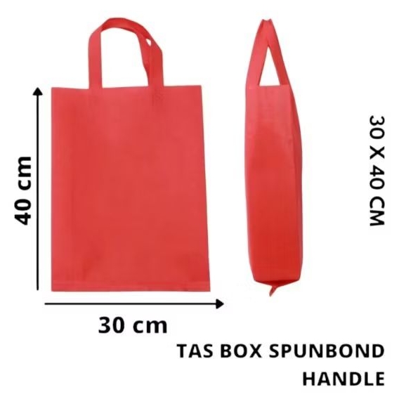 

Goodie Bag Tali 30 x 40 / Tas SpundBond Handle Tali