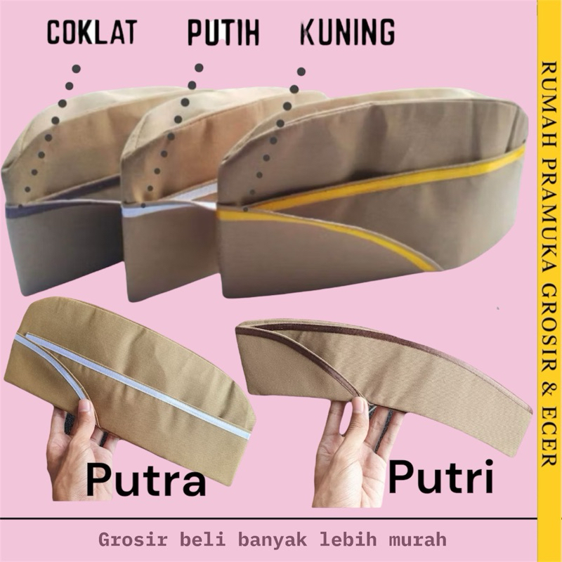 Topi Mutz - topi PNS - topi pejuang - topi pembina - topi guru - peci pns - peci pemda