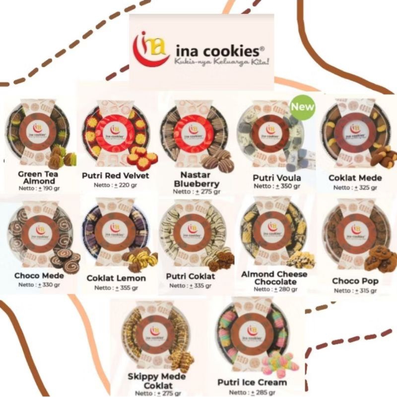 

Ina cookies Reguler -+ 500 gr [ exp Nov 2025 Pengiriman Instant dan someday