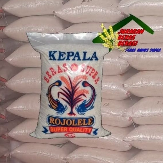 

BERAS KEPALA SUPER ROJOLELE 5KG,10KG,20KG