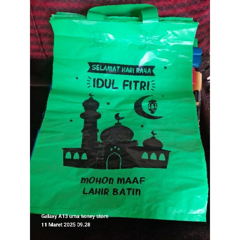 

TAS KANTONG BAG DAN PLASTIK IDUL FITRI 12psc 20pcs