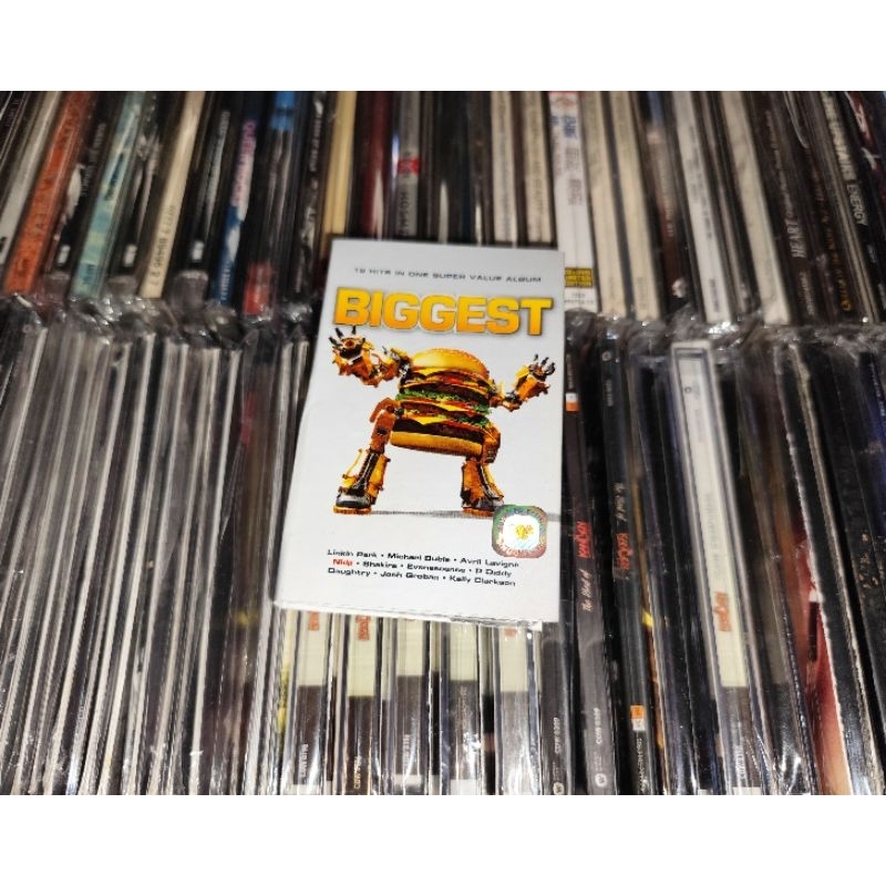 Kaset Pita 18 Hits In One Super Value Album Biggest My Chemical Romance, Linkin Park, Avril Lavigne,
