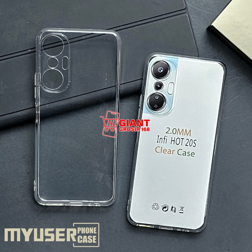 Infinix Hot 20S Case Clear HD Case Bening Infinix Hot 20S