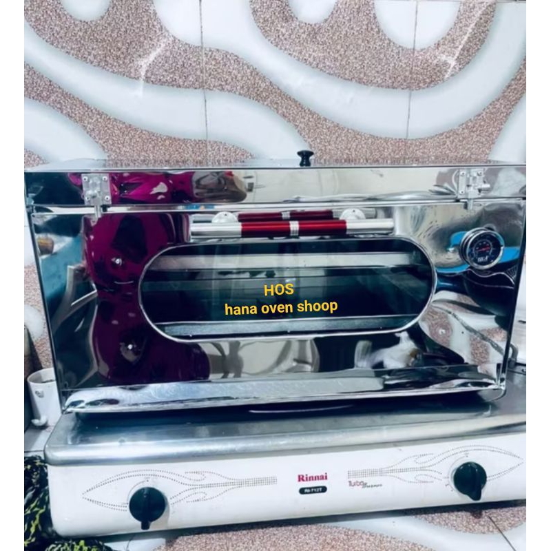 oven kompor 2 tungku stainlees terlaris