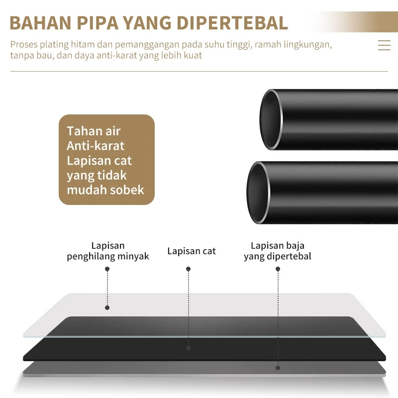 Cuci Gudang Cod Rak Gantungan Baju Stand Hanger Pakaian Serbaguna Gantungan Baju Single Rak Rak Besi
