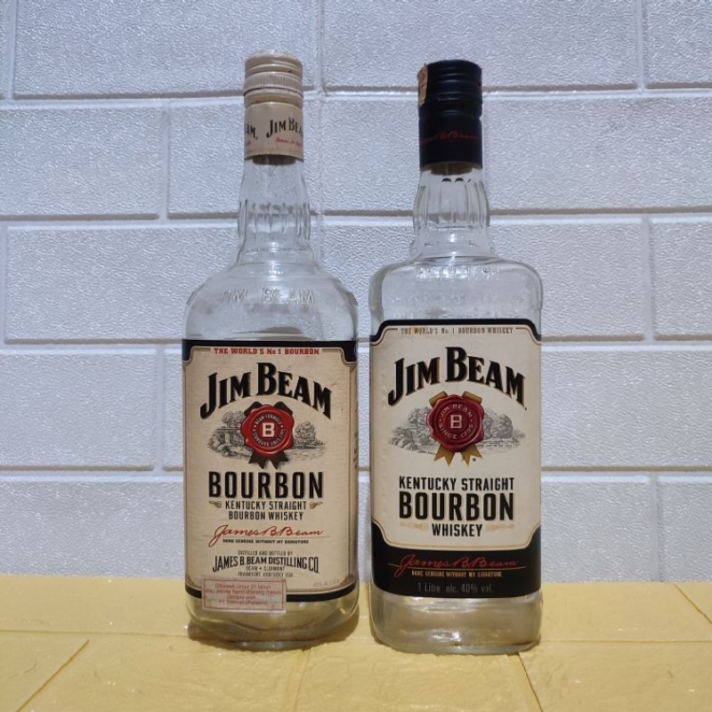 botol kosong bekas_jim beam