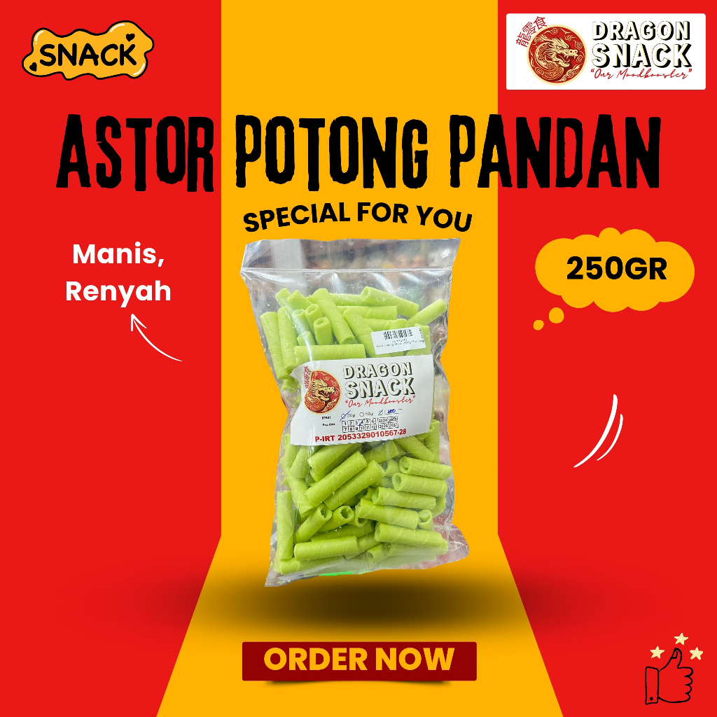 

ASTOR POTONG 250GR (DRAGON SNACK)