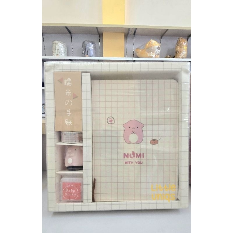 

Jurnal Stempel Set Notebook