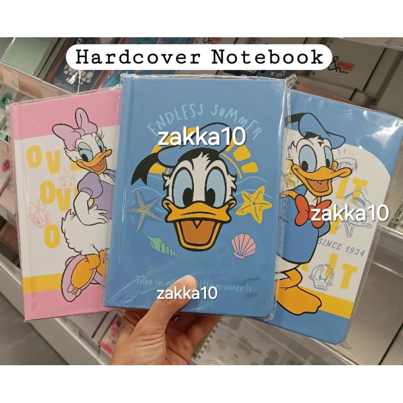 

Ohsome Disney Buku Hardcover Tulis Catatan Donald Duck & Daisy Duck Hardcover Notebook / notepad B6