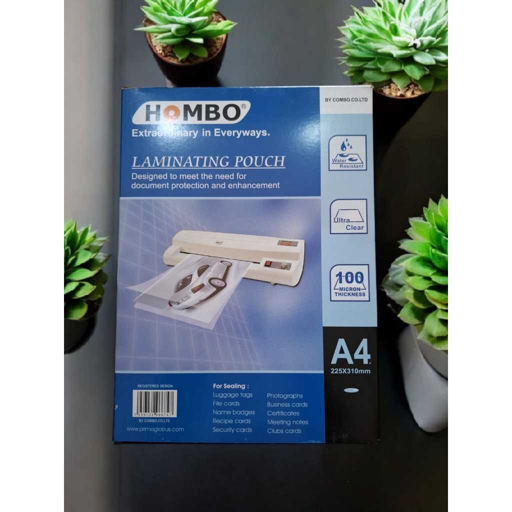 

Plastik Laminating A4 Hombo