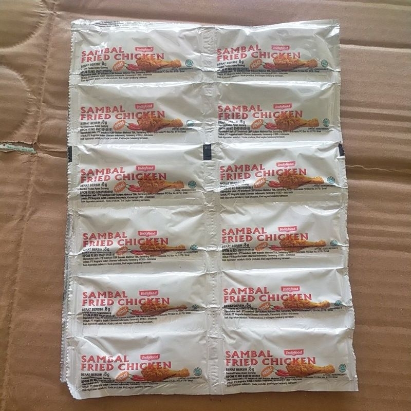 

sambal fried chicken 1renteng (24*8gr)