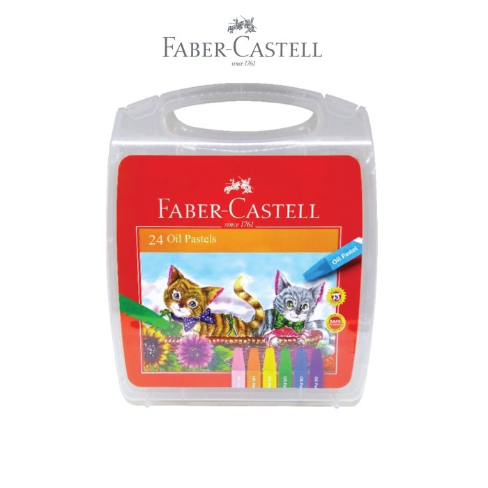 

CRAYON FABER CASTELL 24 WARNA/Hexagonal Crayon/Oil Pastel Eco 24 Warna Faber Castell
