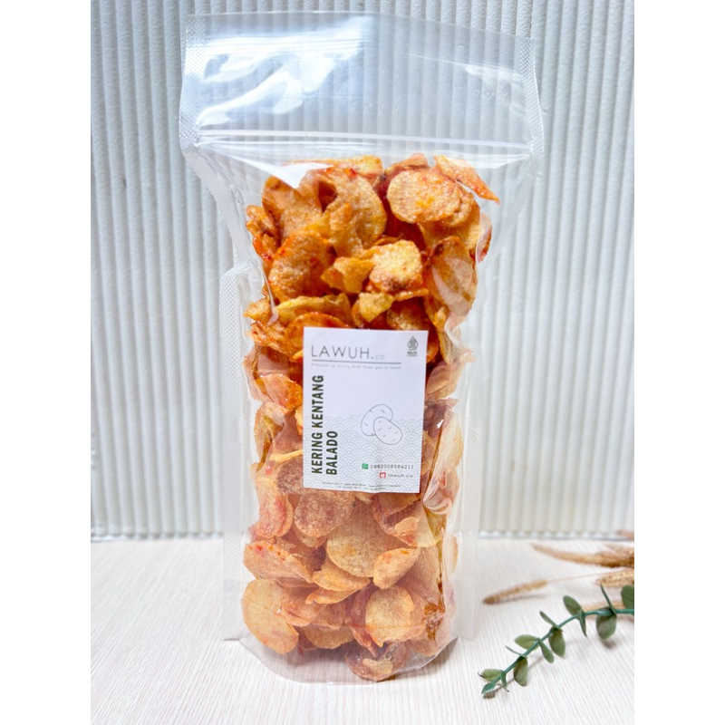 

KERING KENTANG BALADO PREMIUM (250gr) - Termurah