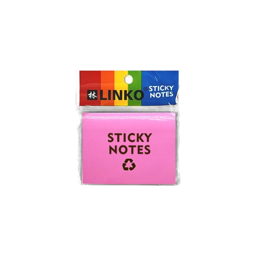 

Sticky Notes LINKO 38 x 50 mm warna tumpuk