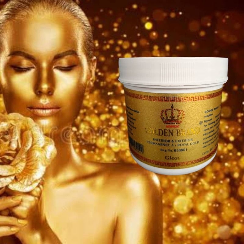 Cat prada emas | Cat prade inggris | Golden Beand