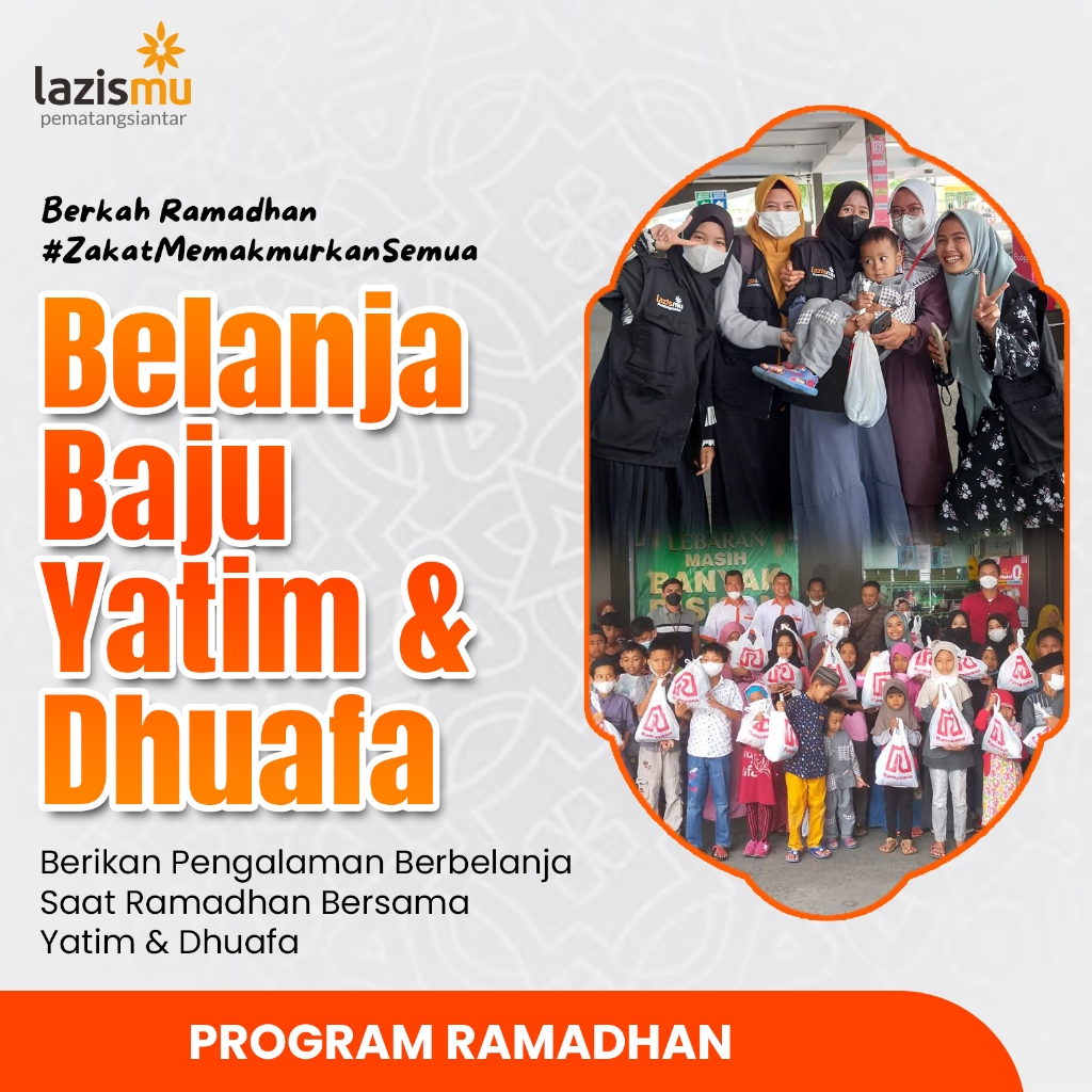 LAZISMU SIANTAR- VOUCHER BAJU LEBARAN YATIM DHUAFA