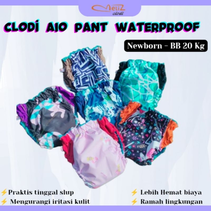 Clodi AIO Pant | Clodi Bayi ,Popok Kain Cuci Ulang Newborn Balita,Clodi Newborn,Popok Celana,Popok C