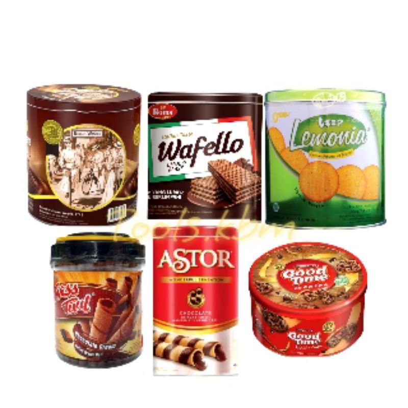 

KUPILIHKAN!! TWISTULL ASTOR ANEKA WAFER ROLL TOPLESAN PLASTIK KALENG (ED 2026)