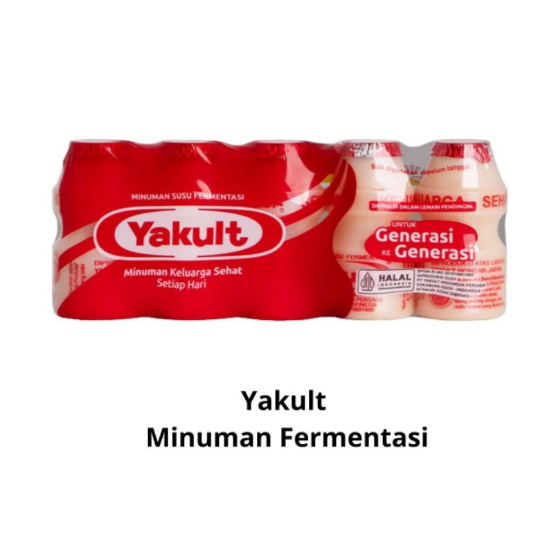 

Yakult Susu Fermentasi 5x65ml