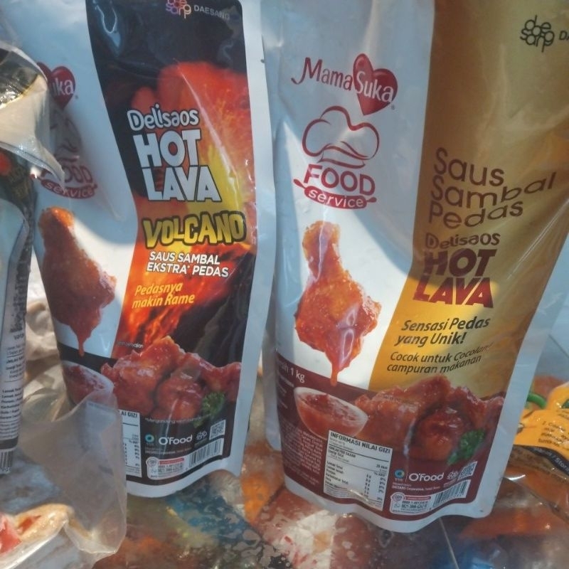 

saos hot lava mamasuka 1kg