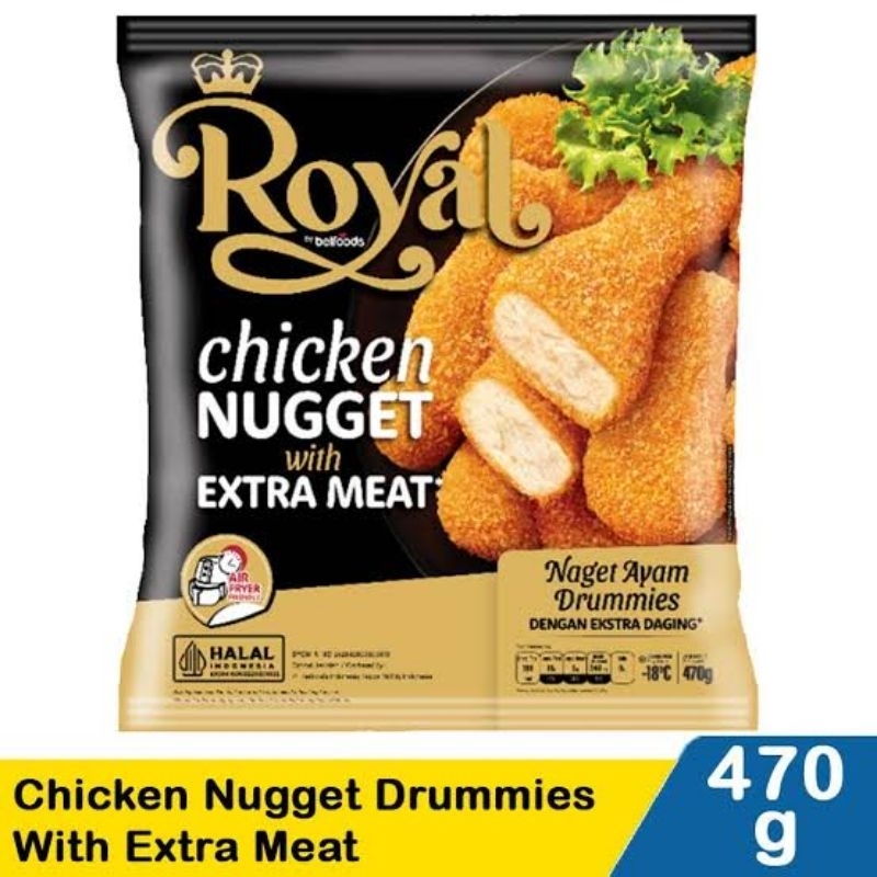 

Belfoods ROYAL | FROZEN FOOD | Naget Ayam 470 Gram