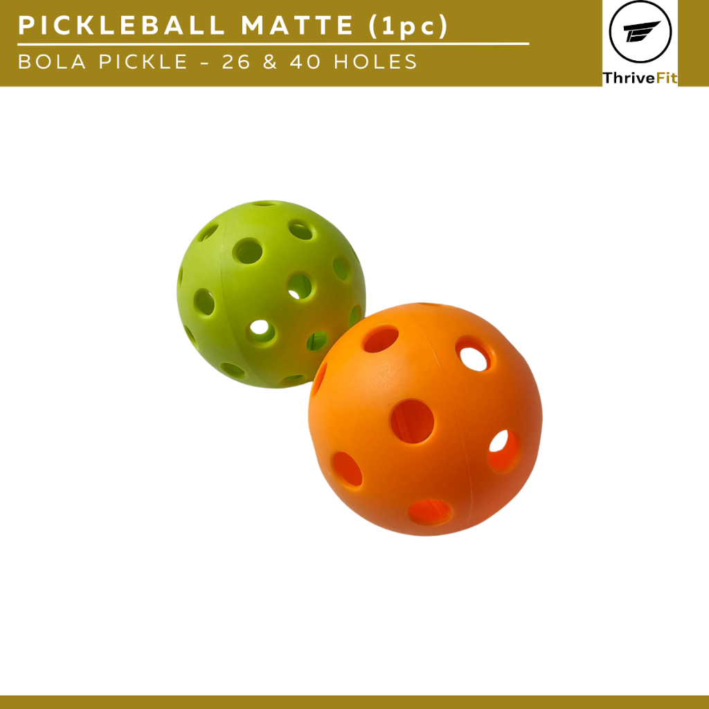 Pickleball Matte / Bola Pickleball - 26 40 lubang