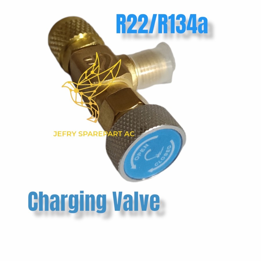 Charging valve R22 R134a R12 R404 adaptor  pengaman ac