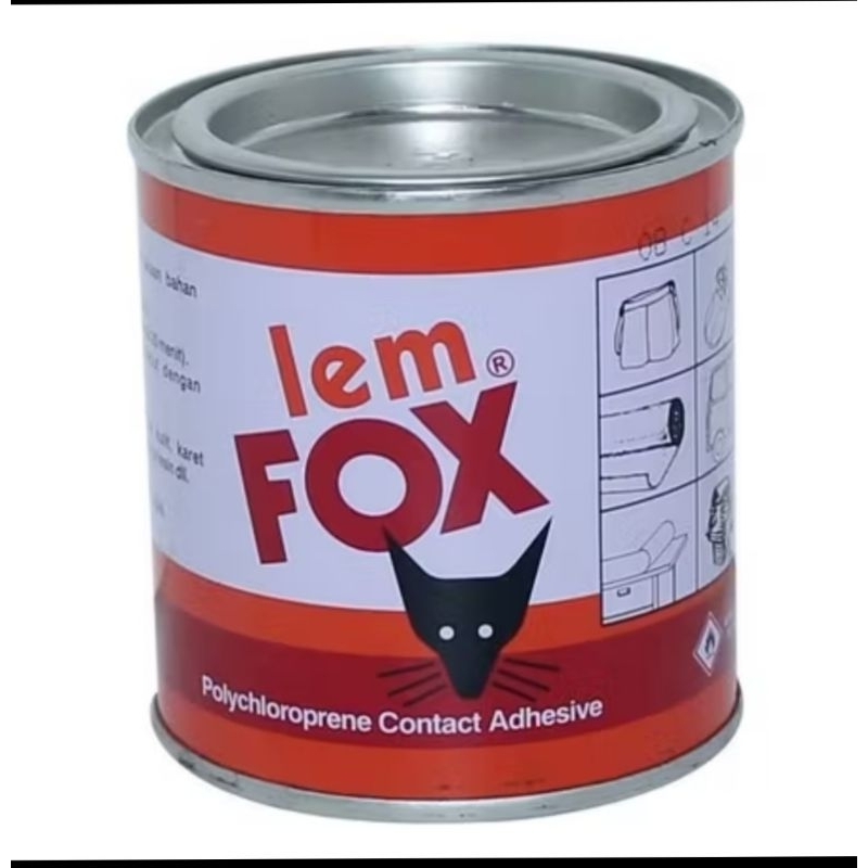 

Lem fox kaleng merah 70g.