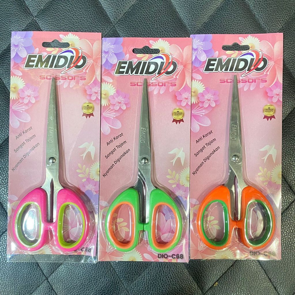 

DIO88 Gunting EMIDIO Gunting Besar DIO-88 ( 8 Inch , 20 Cm ) / Gunting Kertas Jumbo / Gunting Stainless Besar