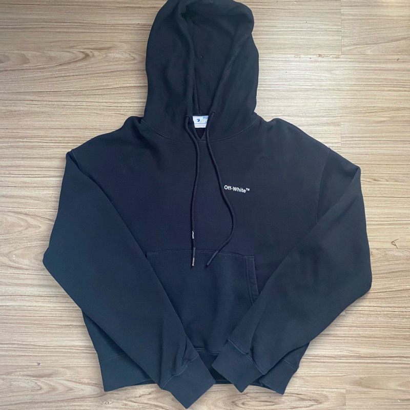 Preloved Hoodie Off White Caravaggio Print 100% Original Authentic