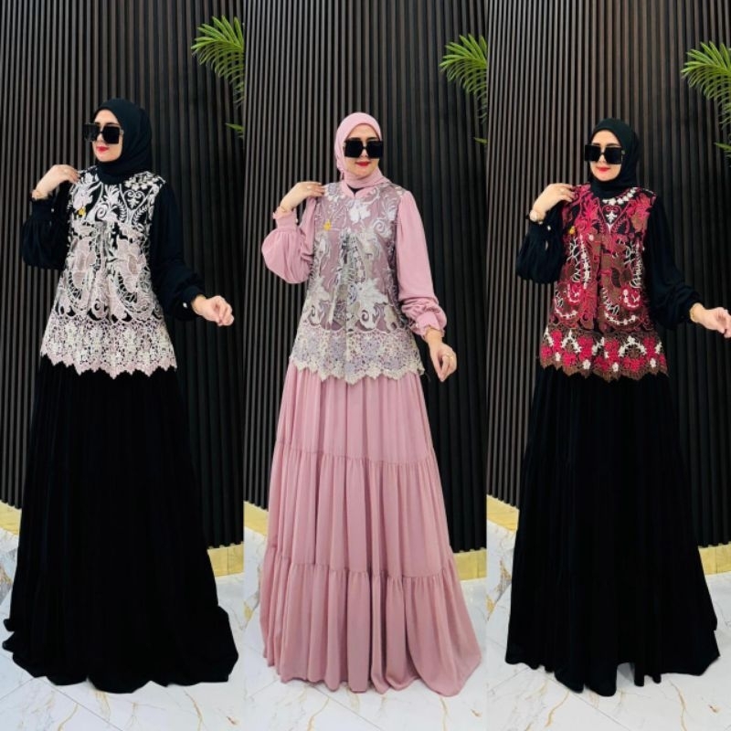 Rayya Gamis Set Hijab Vol 2