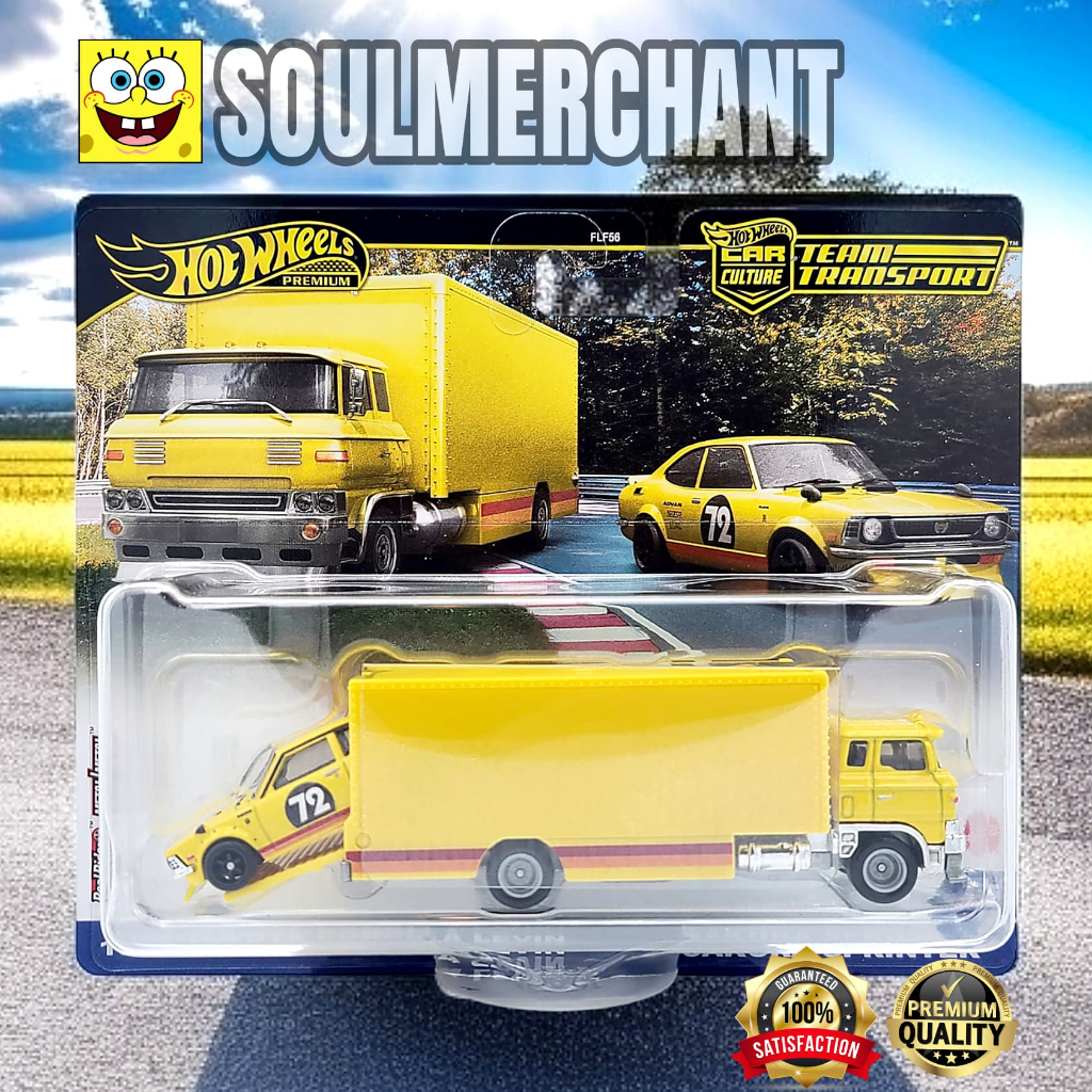 Hot Wheels Team Transport 1972 Toyota Corolla Levin Sakura Sprinter