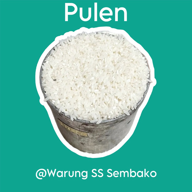 

Beras tekstur Pulen Mutu Terjamin eceran 1 Liter