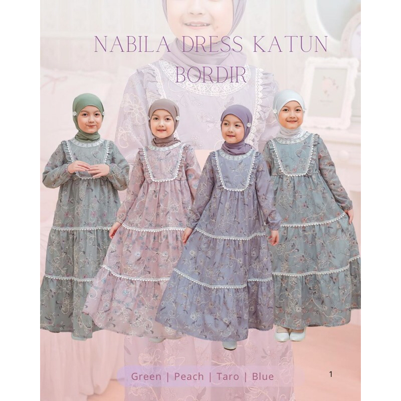 Gm009 Gamis umma daily anak perempuan