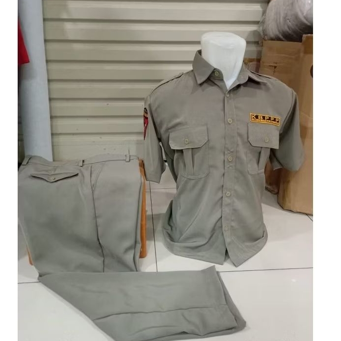 baju pdh kbpp polri stelan premium / baju kbpppolri pdh