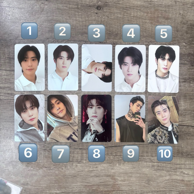 [JAEHYUN PART 3] baca desk PC official jumatan kihno photocard pb jeong universe jewel photobook XR 