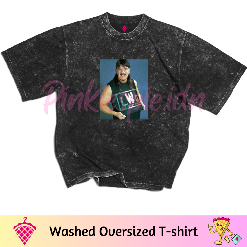 Pinkiespie.Idn Kaos WWE Eddie Guerrero Smack Down Basic, Washed, Oversize, Regular, Crop Top, Crop T