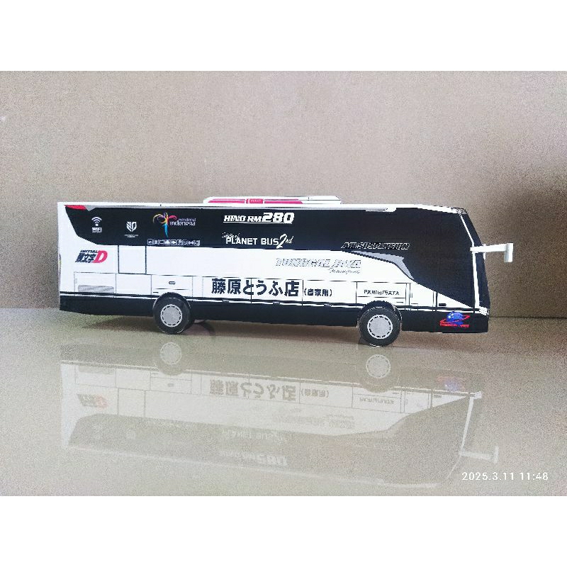 Miniatur Bus Tunggal Jaya JB5 Kids Panda