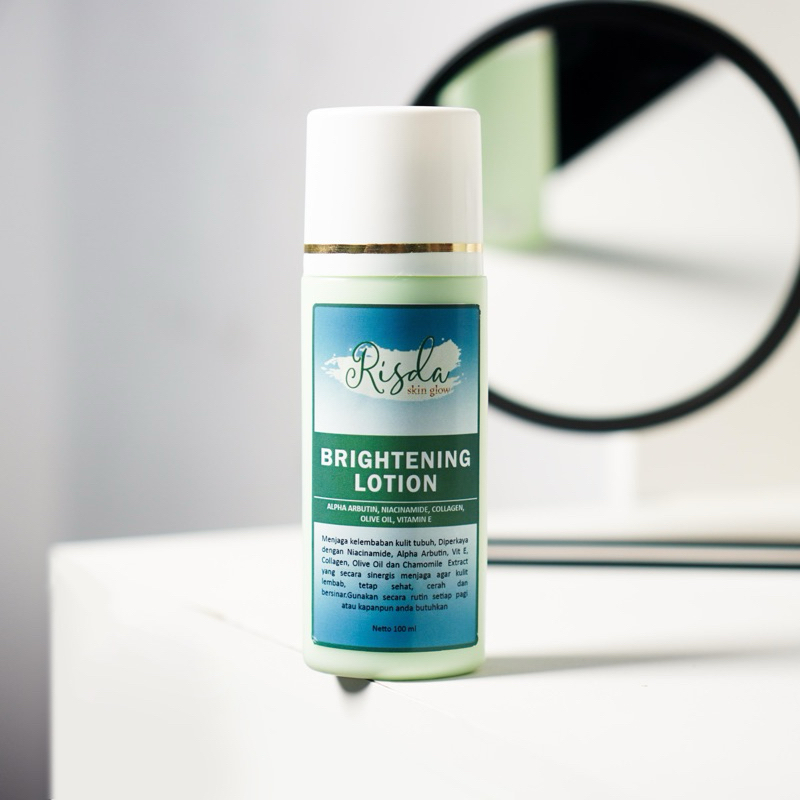 (LOTION LAMA/JADUL )BRIGHTENING BODY LOTION RISDA SKIN GLOW SEMARANGR