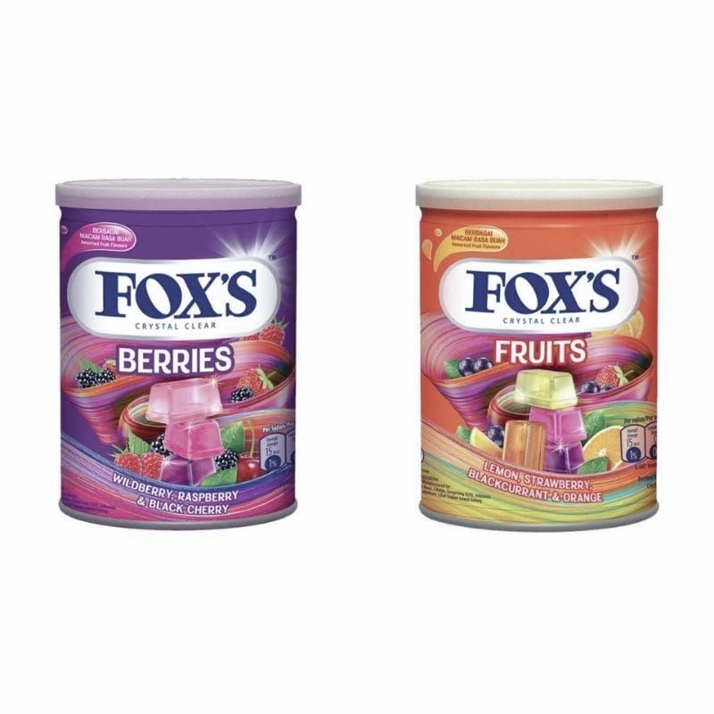 

Fox's Candy Crystal Clear Berries / Fruits