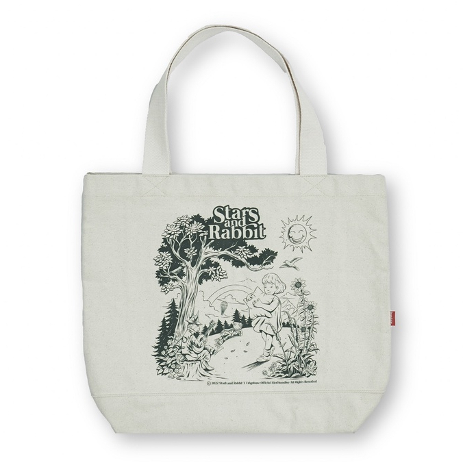 new arrival merch stars and rabbit x frogstone totebag