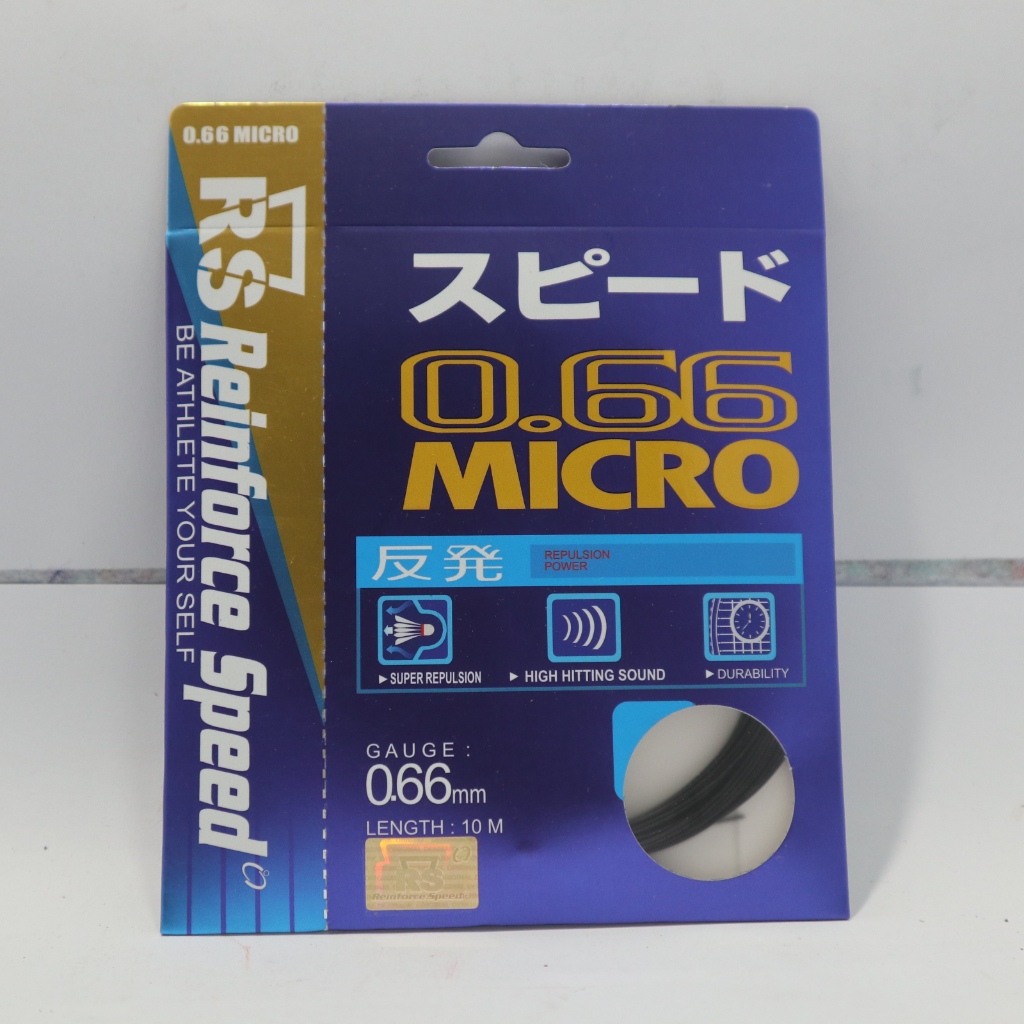 Senar Raket Badminton RS 0.66 Micro