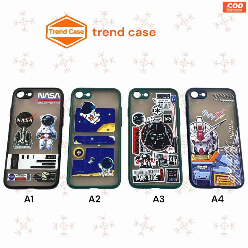 Case Hp Tipe IPHONE  7  / 8  / Case Bening / Clear Case / Clear case Gambar / Case 2D gambar / Case 