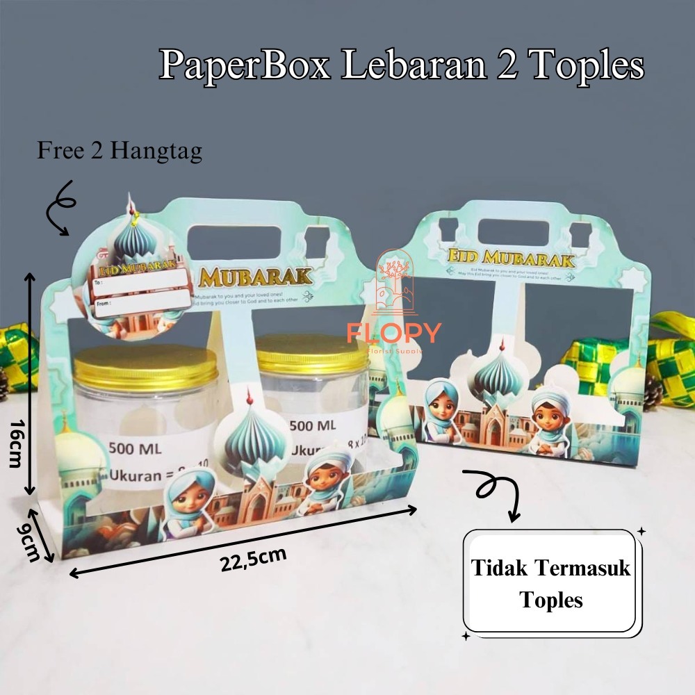 

Gable / Paper Box Lebaran Seri Idul Fitri / Box Lebaran / Kotak Hampers