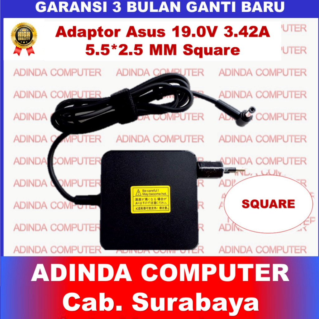 Adaptor Charger Asus Vivobook S300 S300CA S400CA S500CA 19V 3.42A