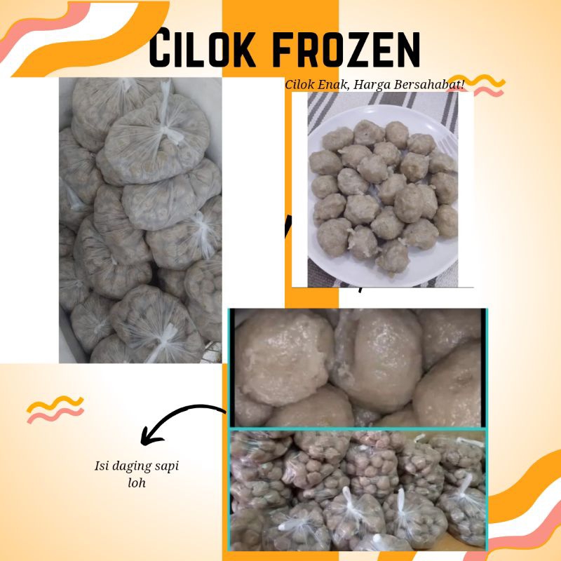 

Cilok ayam frozen isi 100 pcs halal dan higienis praktis tanpa pengawet