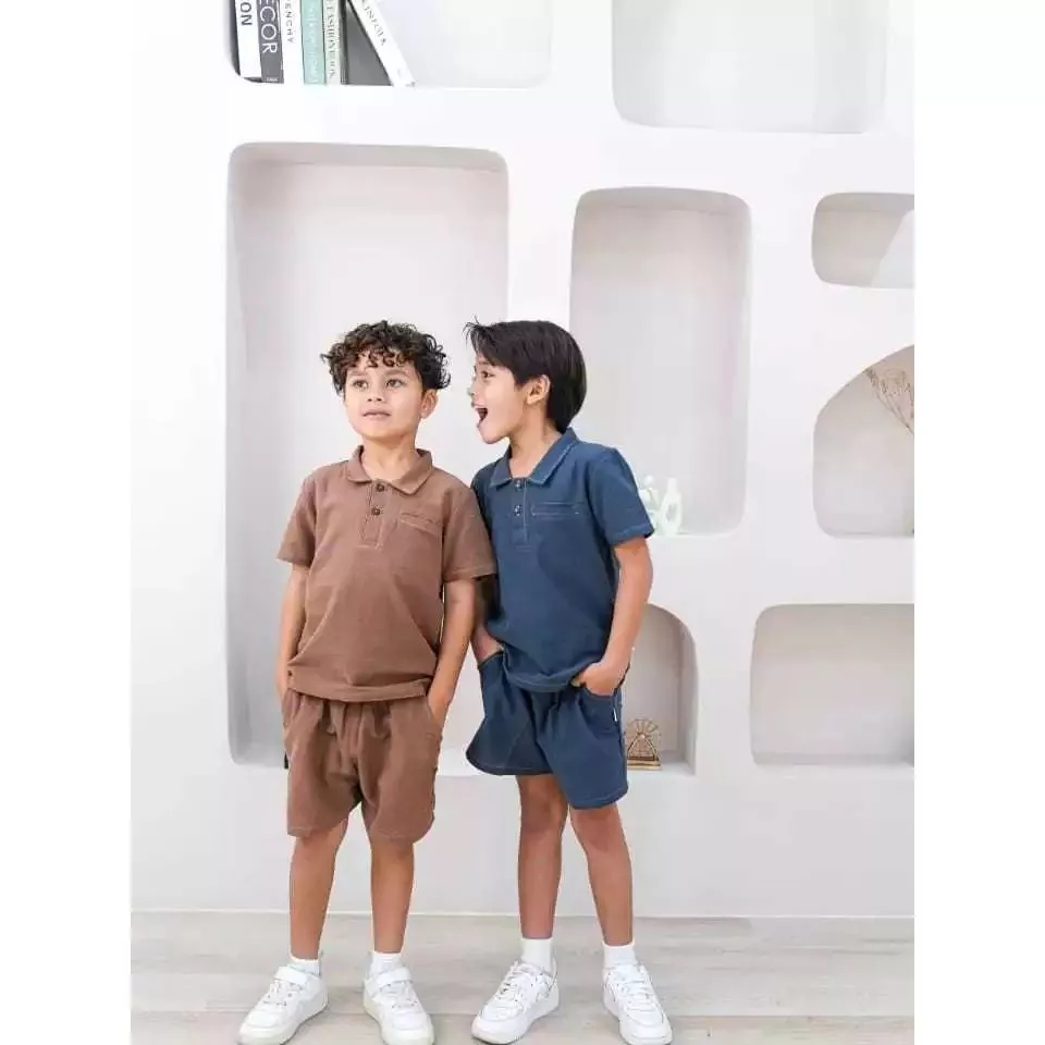 Hugo Set  / Setelan Anak Cowok - Bimbie Kids