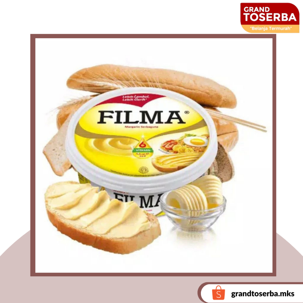 

FILMA MARGARIN SERBAGUNA TUBE 250gr