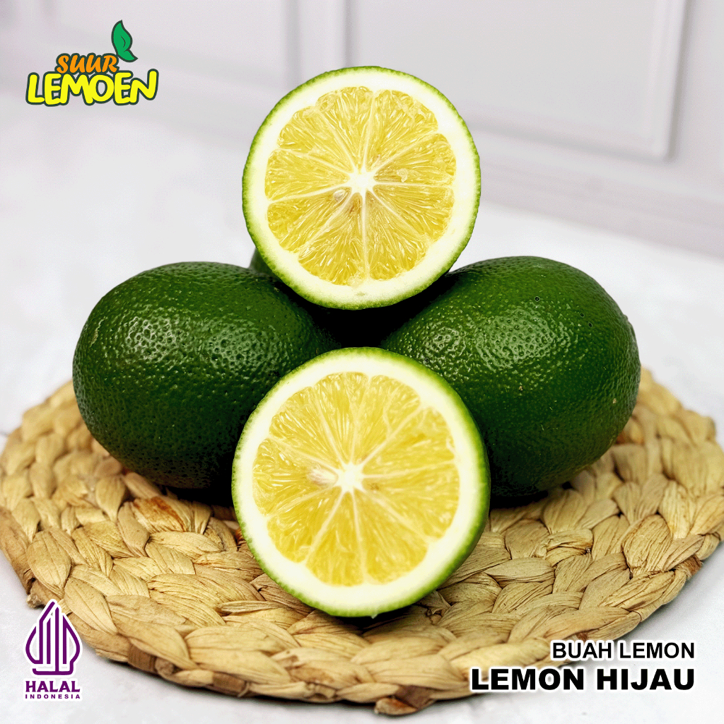 

Suur Lemoen Jeruk Lemon California Hijau 1 KG