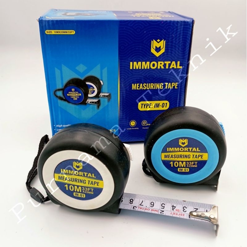 

Meteran IMMORTAL 10M - Meteran 10 Meter IMMORTAL Auto Stop